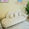 Sofá de tela para apartamentos pequeños, sala de estar moderna simple, vivienda de alquiler, tienda de ropa, chaise longue, sofá pequeño de dos plazas para dormitorio