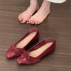 Zapatos Rosados de Tacón Grueso para Noche para Mujer, Nuevo Estilo Primavera 2026 con Lazo, Zapatos Rojos Individuales Estilo Francés Inspirados en Chanel