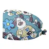 Gorros Médicos Europeos y Americanos para Centros de Cuidado Postparto, Gorras Cómodas sin Visera, Pañuelos Médicos Quirúrgicos de Copa Redonda, Gorros Médicos de Trabajo