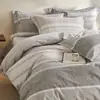 Nuevo Producto Otoño/Invierno 2026: Juego Ecológico de Cuatro Piezas de Algodón Cepillado, Juego de Tres Piezas Estilo Sábana para Cama de 1.2m, Manning