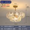 Lámpara de araña de cristal estilo francés antiguo de lujo para dormitorio y sala de estar, diseño creativo de estilo nórdico simple