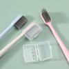 Cor de Doce Japonês Adulto Doméstico Hotel Descartável Carvão de Bambu Cerdas Macias Escova de Dentes Suprimentos de Casamento Escova de Dentes Vermelha Grande