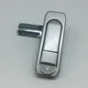 AP303-2F cuadrado Mate cierre plano sin cilindro de cerradura, Cerradura de rebote tipo botón, Cerradura para puerta de caja de distribución de armario de interruptores