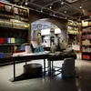 Estantería de biblioteca grande de piso a techo, Estante creativo para almacenamiento de libros de lectura, Librería escolar estantería combinada multicapa