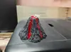 Adornos de Escena de Erupción de Lava Volcánica Modelo de Volcán Simulado de 8 cm Modelo del Monte Fuji con Nieve Transfronterizo
