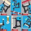 Pistola de Prego a Gás Multiúso Xuli Pistola de Prego de Aço Portas e Janelas de Água e Eletricidade Teto Elétrico Concreto Pregador Pneumático