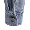 AIOPESON 100% Algodón Chaquetas de Mezclilla Hombres Casual Color Sólido Bolsillo Chaqueta Delgada para Hombres Estilo Primavera Alta Calidad Ropa de Hombre