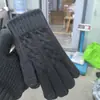 Guantes de Invierno para Hombre, Cálidos y Sencillos, Lana de Alpaca, Talla Grande, Engrosados, para Ciclismo, a Prueba de Frío, de Punto Cálido con Pantalla Táctil para Hombre