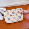 Versión Coreana Dibujos Animados Nuevo Bolso de Maquillaje de Gran Capacidad Almacenamiento Portátil para Salir Bolsa de Almacenamiento Pequeña Fresca Bolsa Portátil para Compresas Sanitarias