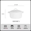 Procesamiento Personalizado Jingdezhen Color Bajo Esmalte Alta Temperatura Blanco Acanalado Vajilla Cerámica Doméstica Platos Tazones para Sopa Tazones para Fideos Tazones para Arroz
