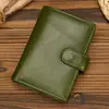 Billetera Corta de Cuero Genuino para Hombres y Mujeres, Billetera de Piel de Vaca de Primera Capa 80% de descuento 70% de descuento Billetera con Múltiples Ranuras para Tarjetas con Billetera para Monedas Exportación