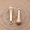 Colgante de Micrófono DIY Colgante de Aleación Accesorios Aliexpress ebay Venta Caliente 25x7mm Peso Individual Aproximadamente 1.8g
