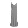 Vestido de verano para chica caliente, delgado de cadera, cola de pez, moda, puro, sexy, con tirantes S20903