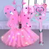 Juguete para Niños Varita Mágica Niña Pequeña Princesa Elsa Princesa Hada Mágica Juguete Varita Mágica Disfraz Regalo de Cumpleaños