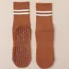 Calcetines de Yoga, Calcetines Antideslizantes Profesionales de Media Pantorrilla, Fitness en Interiores, Cuerda para Saltar, Pilates, Deportes para Mujer, Fitness, Calcetines para Piso de Baile