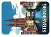 Imanes de nevera con ilustración de las ciudades francesas París, Niza y Marsella, arquitectura de estilo europeo, souvenirs turísticos culturales y creativos, pegatinas magnéticas, regalos