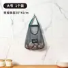 Bolsa suspensa multifuncional para frutas e vegetais de cozinha artefato de armazenamento de gengibre e alho bolsa de armazenamento de alho gengibre alho montada na parede bolsa de malha respirável