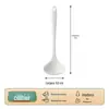 Espátula de Silicone, Conjunto de Colheres Resistentes a Altas Temperaturas Específicas para Panelas Antiaderentes, Colher de Sopa de Grau Alimentício, Escorredor, Conjunto de Três Peças de Utensílios de Cozinha