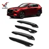 Adequado para 23-26 Mazda CX60 decoração de modificação de maçaneta externa CX-60 adesivo protetor de maçaneta de porta