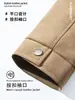 Chaqueta de cuero PU estilo retro americano talla europea OLA transfronteriza para hombre, estructurada y elegante, simple y moderna, de corte holgado