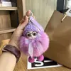 Suministro Transfronterizo de Llaveros de Peluche de Zorro, Nuevos Colgantes Lindos para Mochilas de Bebés y Estudiantes, Adornos Lindos de Muñeca Durmiendo