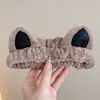 Nuevas diademas de dibujos animados para mujer, diseñadas para lavarse la cara, populares para usar con mascarillas faciales, de ala ancha, sencillas, elegantes y de alta calidad, accesorios para el cabello