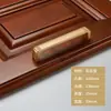 Manija de Puerta de Gabinete de Cajón Antiguo Amarillo Manija de Puerta Estilo Chino Nuevo Gabinete Armario Armario Montaje Superficial Antiguo Simple Moderno