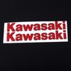 Etiqueta Suave Kawasaki de 15 cm Empaquetada Individualmente, Etiqueta Suave Estéreo, Calcomanía para Coche, Letrero Trasero para Coche