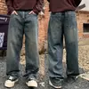 Jeans Anyang, pantalones rectos holgados para hombre, nueva colección otoño 2026, pantalones largos de moda estilo retro americano high-street, estilo transfronterizo