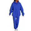 Traje Sudadera con Capucha de Color Puro para Hombre Primavera y Otoño 2023 Traje de Dos Piezas Deportivo Casual de Moda