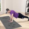 Esterilla Impresa Transfronteriza para Flexiones, Ayuda para Sentadillas para Principiantes, Resistente a la Suciedad, Antideslizante, Esterilla para Sentadillas Aislante de Sonido