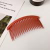 Estilo coreano simples Frosted Disc Hair Carb Adulto Hair Clip Headwear Hair Carb Non-slip grande grampo de cabelo quebrado acessórios de cabelo para mulheres