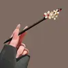 Pinza para el Cabello de Verano 2026, Nueva Pinza para el Cabello Estilo Chino Antiguo Hanfu, Pinza para el Cabello con Flor Estilo Nacional para Falda de Cara de Caballo para Mujeres