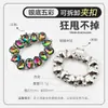 Nuevo Estilo Cristal de Color Gota de Agua Hebilla Cuadrada, Hebilla Elegante para Zapatos, Accesorio Decorativo Desmontable para Zapatos
