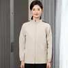 Ropa de Trabajo para Personal de Limpieza para Mujeres en Hoteles, Camareras de Piso, Limpiadoras, Manga Larga para Gestión de Propiedades, Otoño e Invierno