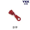Puxador de zíper YKK Não. 3 cabeças de pipa em resina, coloridas, em estoque, autotravantes, atacado, direto do fabricante, puxador de zíper YKK