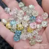 Cuentas de Cristal Imitación, Cuentas Sueltas de Jade Imitación, Multicuentas de Turmalina Imitación, Cuentas de Vidrio de Colores, Accesorios para Joyería, Cuentas Hechas a Mano