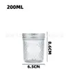 Frascos de Vidrio Transparente de Grado Alimenticio Personalizados para Exportación, Frascos para Pepinillos, Frascos para Conservas, Frascos Mason, Frascos para Caviar de Diamante, Frascos Sellados