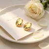 Aretes Metálicos Texturizados Retro Personalizados con Varios Estilos a Elegir, Estilo Ligero y Maduro, Aretes Sencillos para el Día a Día al por Mayor