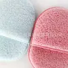 Esponja Oval Desmaquillante para Limpieza Profunda, Espuma Rica, Engrosada, No Suelta Pelusa, Suave y Amigable con la Piel Esponja Desmaquillante