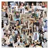 80 Piezas de Pegatinas de Graffiti de Personaje Realista de la Estrella Femenina Zhao Lusi Pegatinas para Coche Equipaje Taza de Agua Patinete Venta al por Mayor