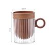 Vaso para enjuague bucal Hogar Vaso de cepillo de tres bocas de alto valor Vaso para cepillos de dientes para parejas Vaso para cepillos de dientes para niños
