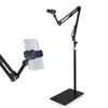 Soporte de Piso para Teléfono Móvil Mesita de Noche Perezoso Voladizo Telescópico Ajustable Soporte para Tableta Soporte para Pad de Drama en la Cama