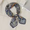 Nuevo Pañuelo Cuadrado de Gasa con Lunares Estilo Francés, Pañuelo Cuadrado Versátil de Moda y Elegante para Mujer con Decoración Estampada