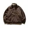 Chaqueta de Algodón Retro Estilo Japonés Origteen para Hombre Invierno Terciopelo Cálida Holgada Chaqueta de Algodón Chaqueta de Algodón Marca de Moda My9016
