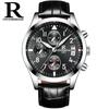 Ontheedge Ruizhi Source RZY028 Comércio Exterior Masculino Pulseira de Aço Negócios Relógio de Pulso com Pulseira de Quartzo