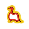 Molde Cortador de Sándwiches de Acero Inoxidable para Niños Molde para Comida Complementaria para Almuerzo Molde Sellador de Bordes para Pan Tostado Forma de Dinosaurio Corazón Estrella