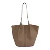 Bolsas Retro Transfronterizas para Mujer, Nueva Bolsa Casual de Gran Capacidad para el Trabajo, Bolso Tote de Diseño Simple, Bolso de Hombro de Gran Capacidad