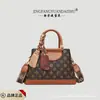 Bolsos de Moda para Mujer 2026 Bolsos Nuevos Estampados Bolso de Hombro Único Regalo para Mamá y Suegra Bolso Cruzado Retro Simple Moderno