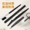Bolsa de almacenamiento Set de 5 piezas para depilar cejas Cuchillo para depilar cejas Raspador de cejas Pinzas Pinzas de depilar Tijeras para cejas Lápiz de cejas Peine de doble propósito para cejas Herramienta para depilar cejas